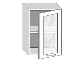 1.50.3 Шкаф настенный (h=720) на 500мм с 1-ой стекл. дверцей в Тавде - tavda.magazin-mebel74.ru | фото