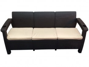 Диван Yalta Sofa 3 Set шоколадный в Тавде - tavda.magazin-mebel74.ru | фото