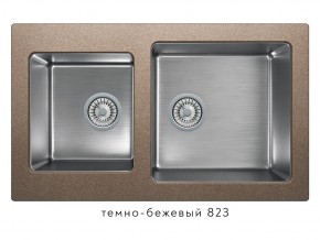 Мойка комбинированная Tolero twist TTS-840 Темно-бежевый 823 в Тавде - tavda.magazin-mebel74.ru | фото