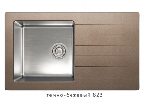 Мойка комбинированная Tolero twist TTS-860 Темно-бежевый 82 в Тавде - tavda.magazin-mebel74.ru | фото