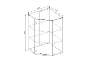 ВУ9 Модуль верхний Угловой МВУ9 в Тавде - tavda.magazin-mebel74.ru | фото